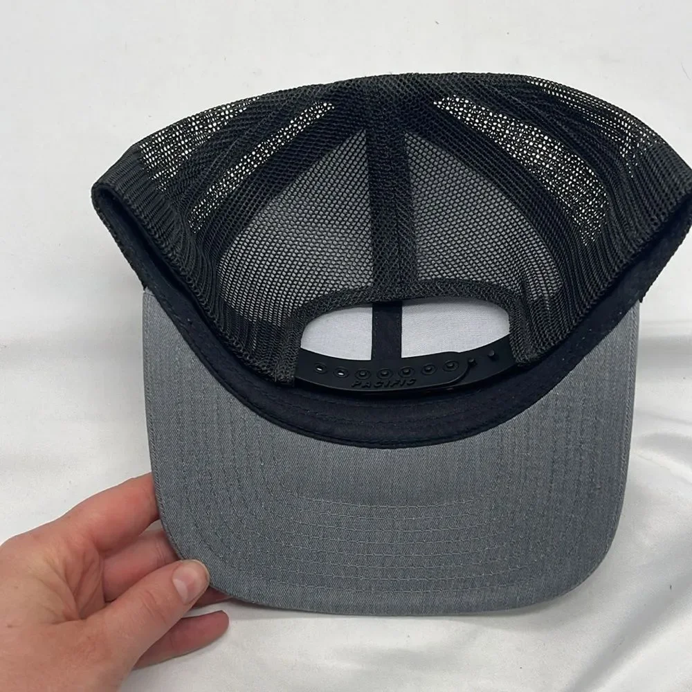 Gray and Black POET Pacific Headwear Ballcap - Picture 2 of 4